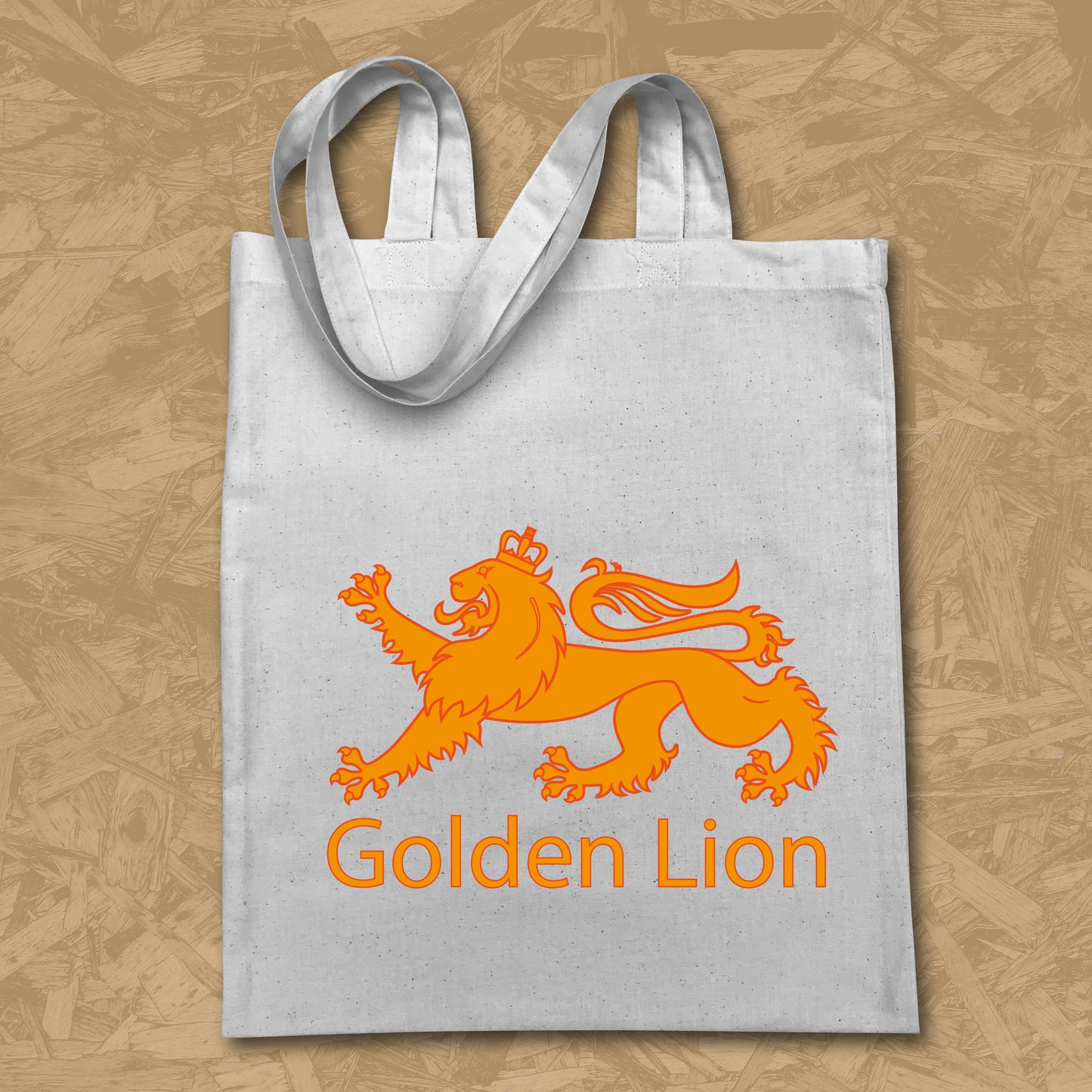 Golden Lion Tote Bag
