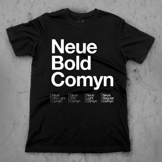 Neue Bold Comyn